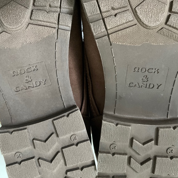 NWOB ROCK & CANDY Tavin Ankle Boots Brown Size 9.5 - Picture 7 of 12